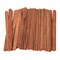 CraftySticks Colored Wood Craft Sticks 4.5 Inch, Red Orange Yellow Green Blue Purple White Black Pink Brown Popsicle Sticks